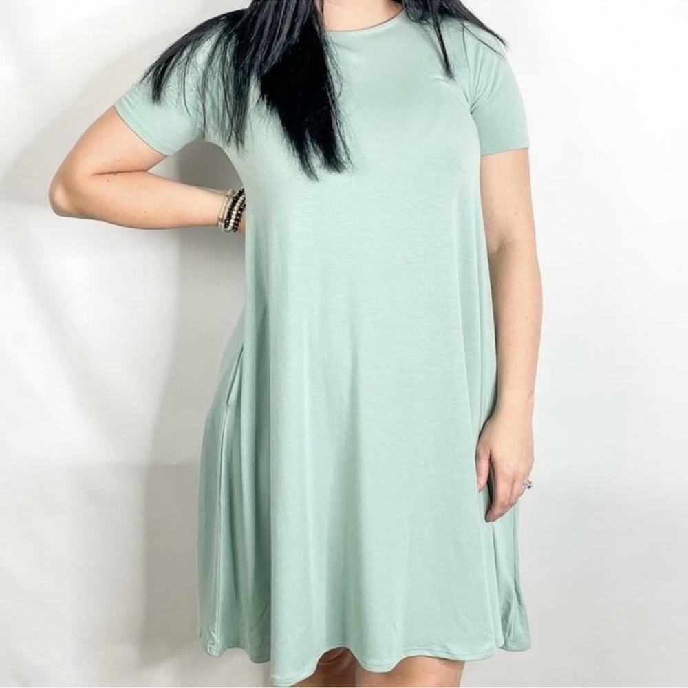 Zenana Mint Green Casual Dress